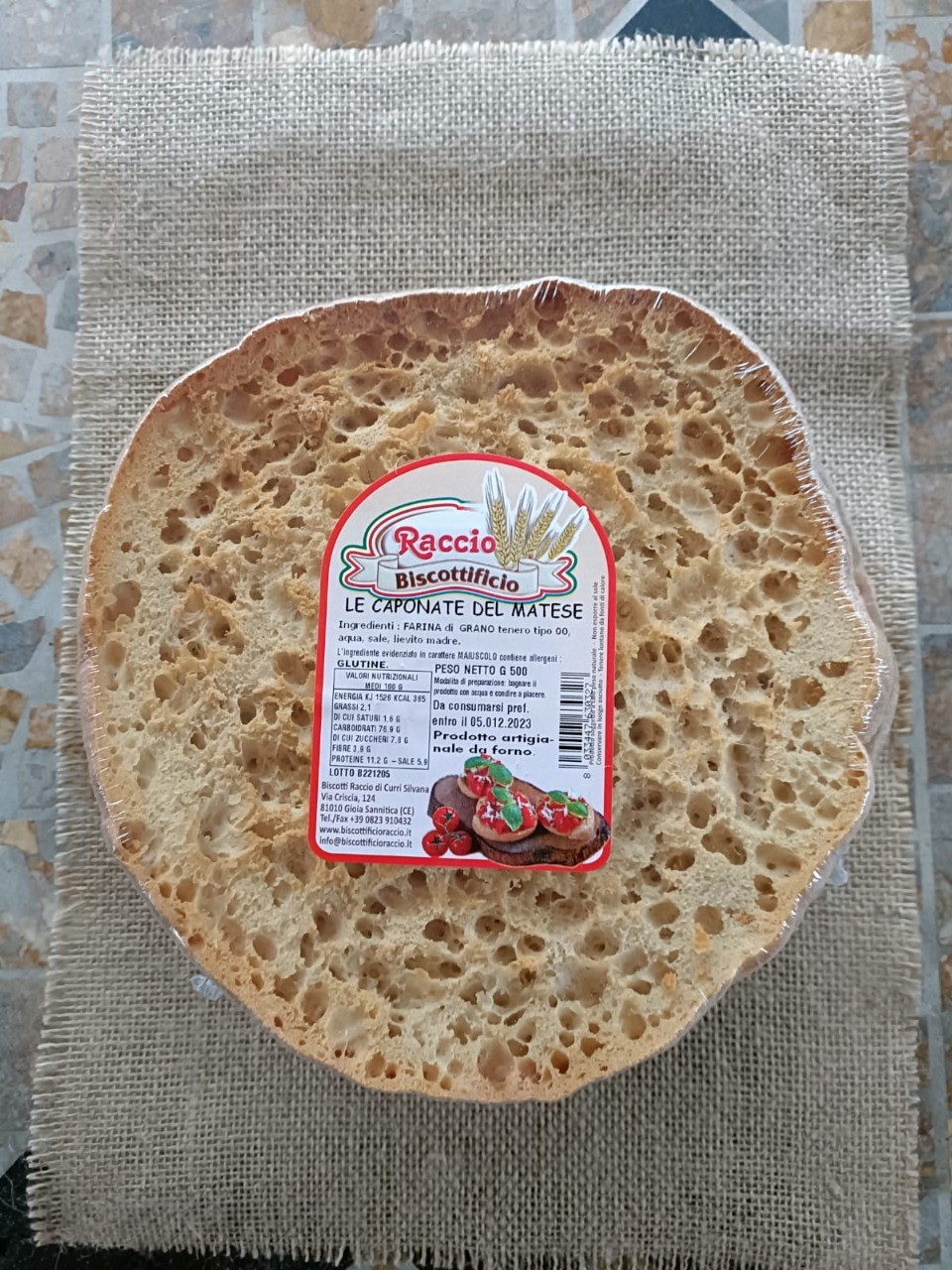 Caponata del matese frisella grande Raccio